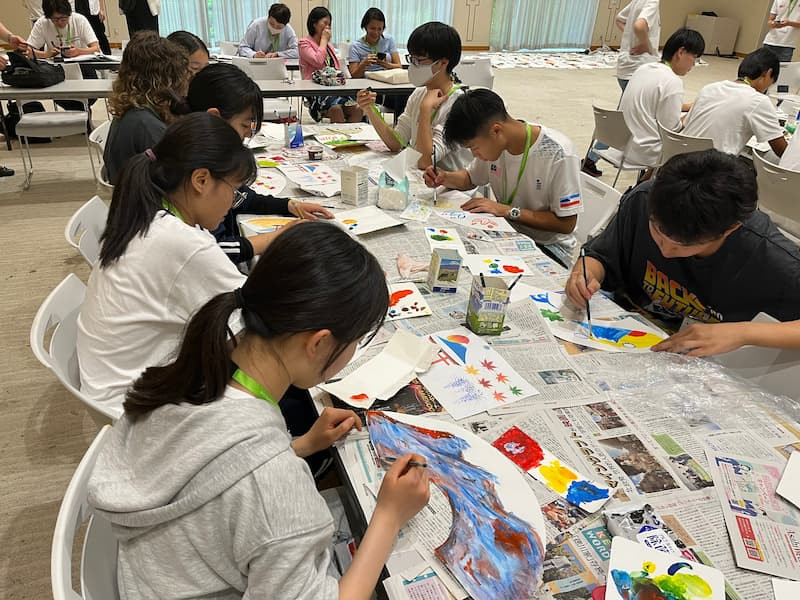 合同合宿：屋外交流・屋内交流