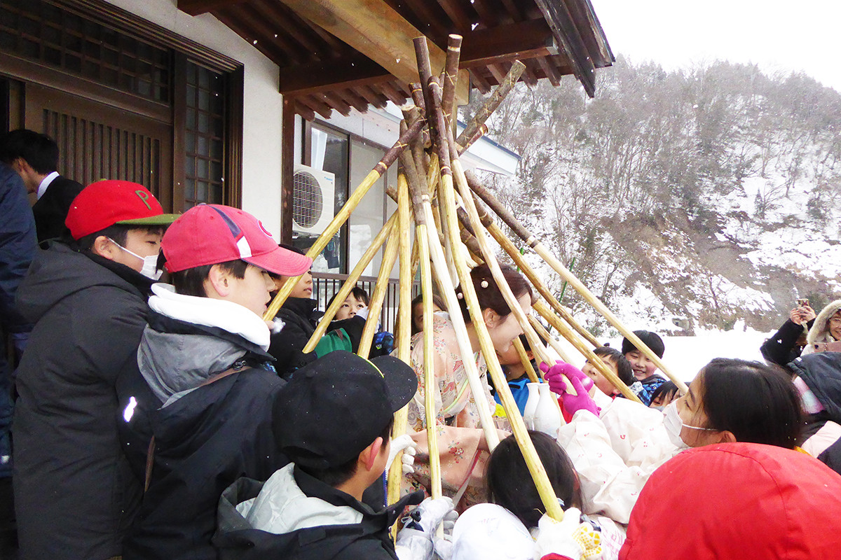 上越市無形文化財「嫁祝い」の継承