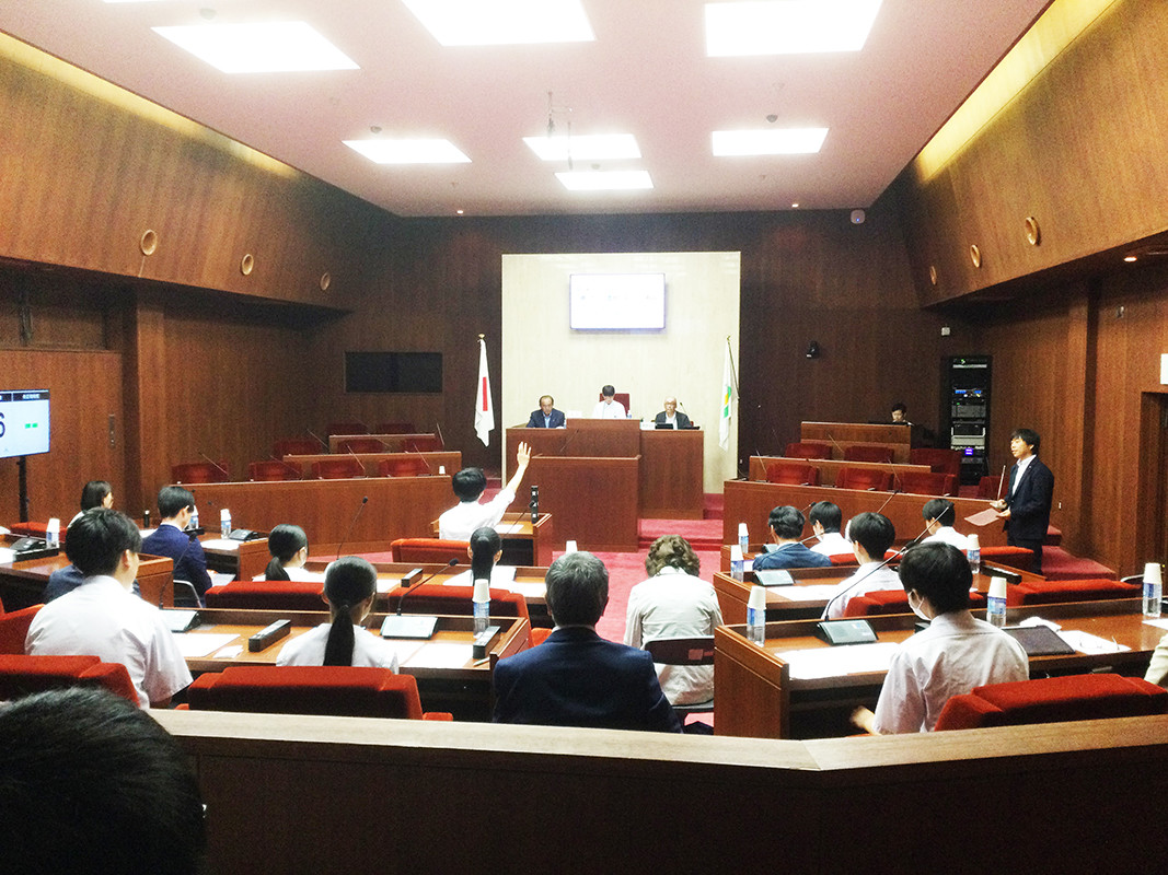 あわら市議会で政策を提案