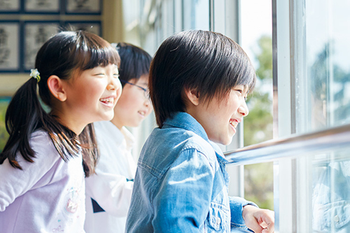 <span>博報賞</span>第53回「博報賞」受賞　鹿島市立古枝小学校を特集した特別番組が放送されました。